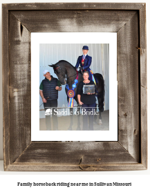 family horseback riding near me in Sullivan, Missouri